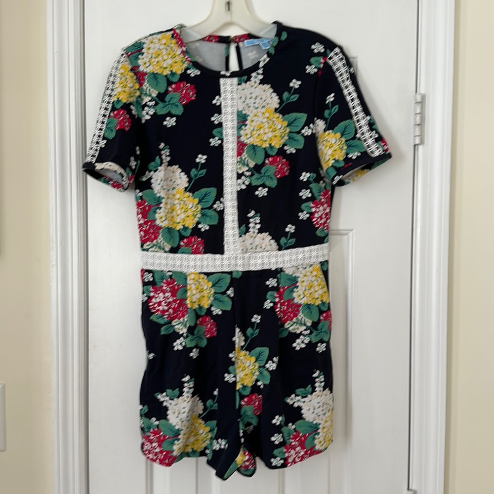 Draper James floral romper